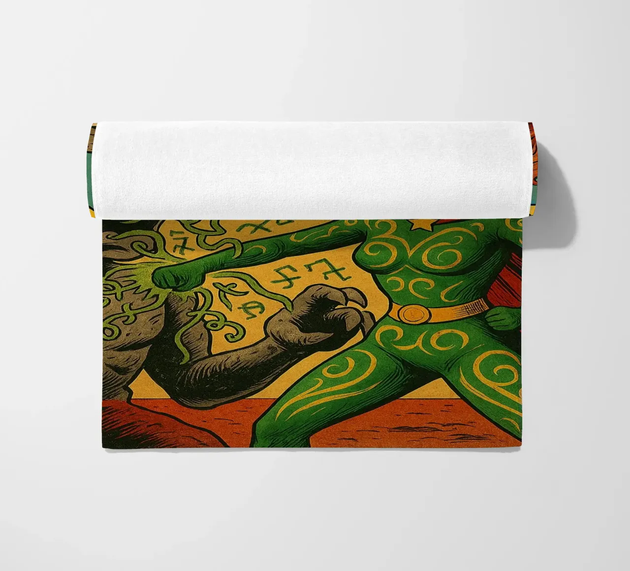 ROSETTA PUBES - Fresh Supes On The Block toalla de playa de Vintage Van Gogh