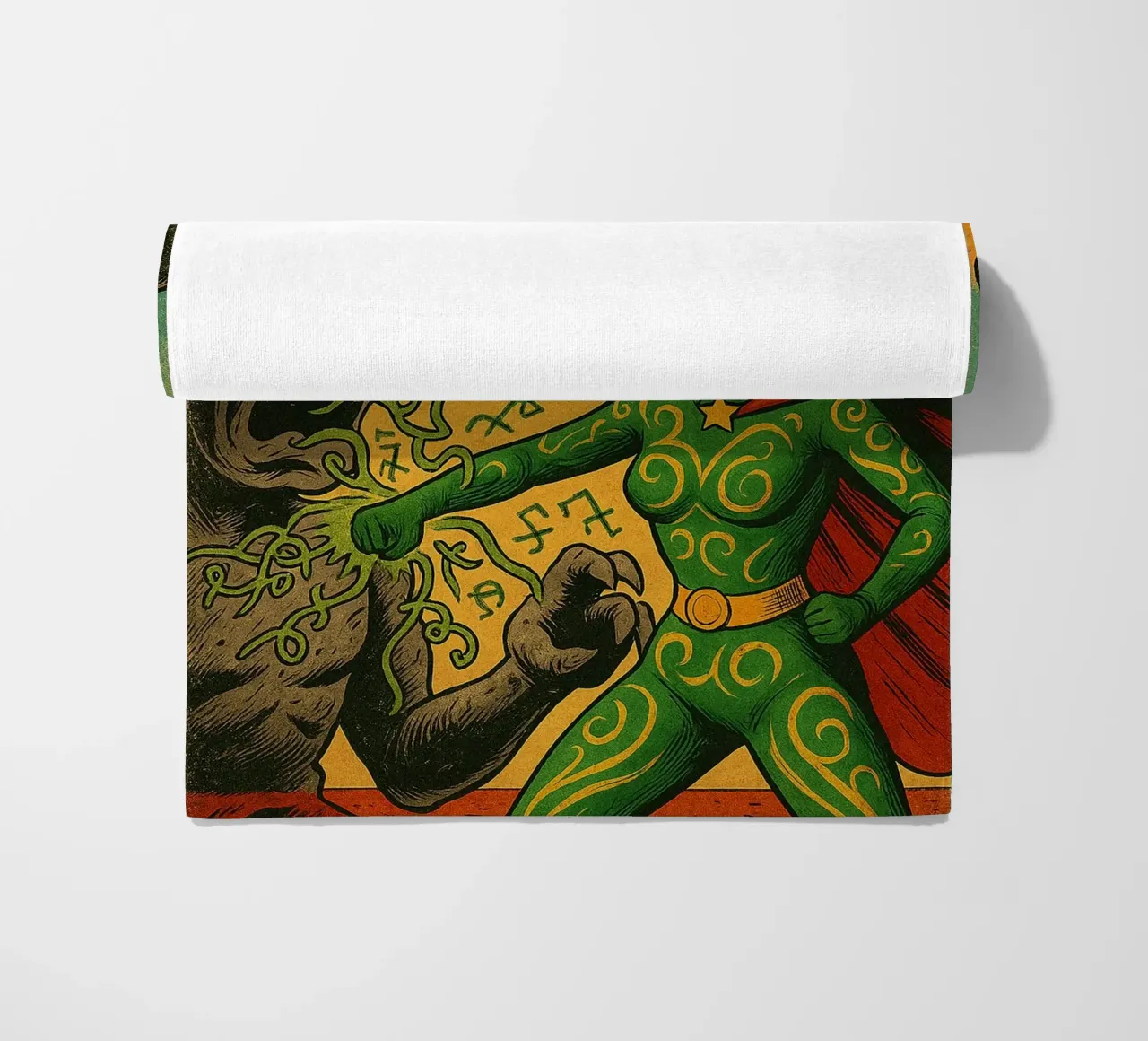 ROSETTA PUBES - Fresh Supes On The Block toalla de playa de Vintage Van Gogh