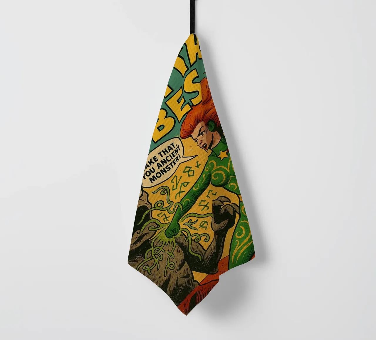 ROSETTA PUBES - Fresh Supes On The Block Geschirrtuch von Vintage Van Gogh