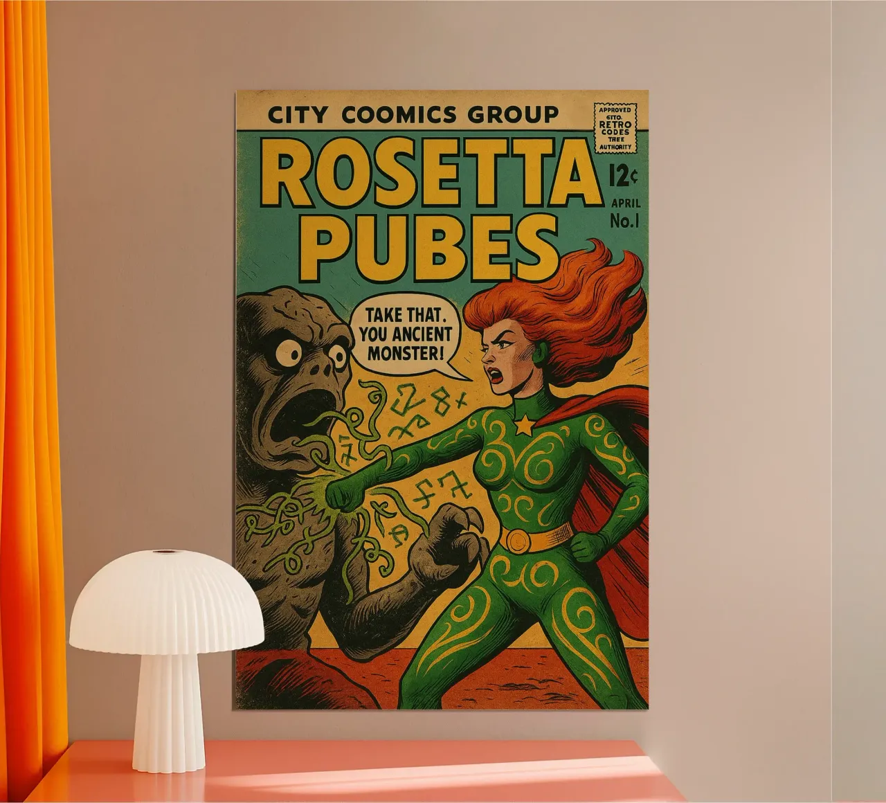 ROSETTA PUBES - Fresh Supes On The Block carta hahnemühle da Vintage Van Gogh