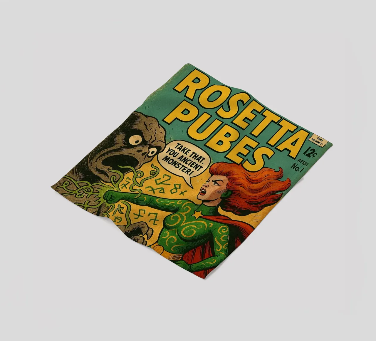 ROSETTA PUBES - Fresh Supes On The Block Fleecedecke von Vintage Van Gogh