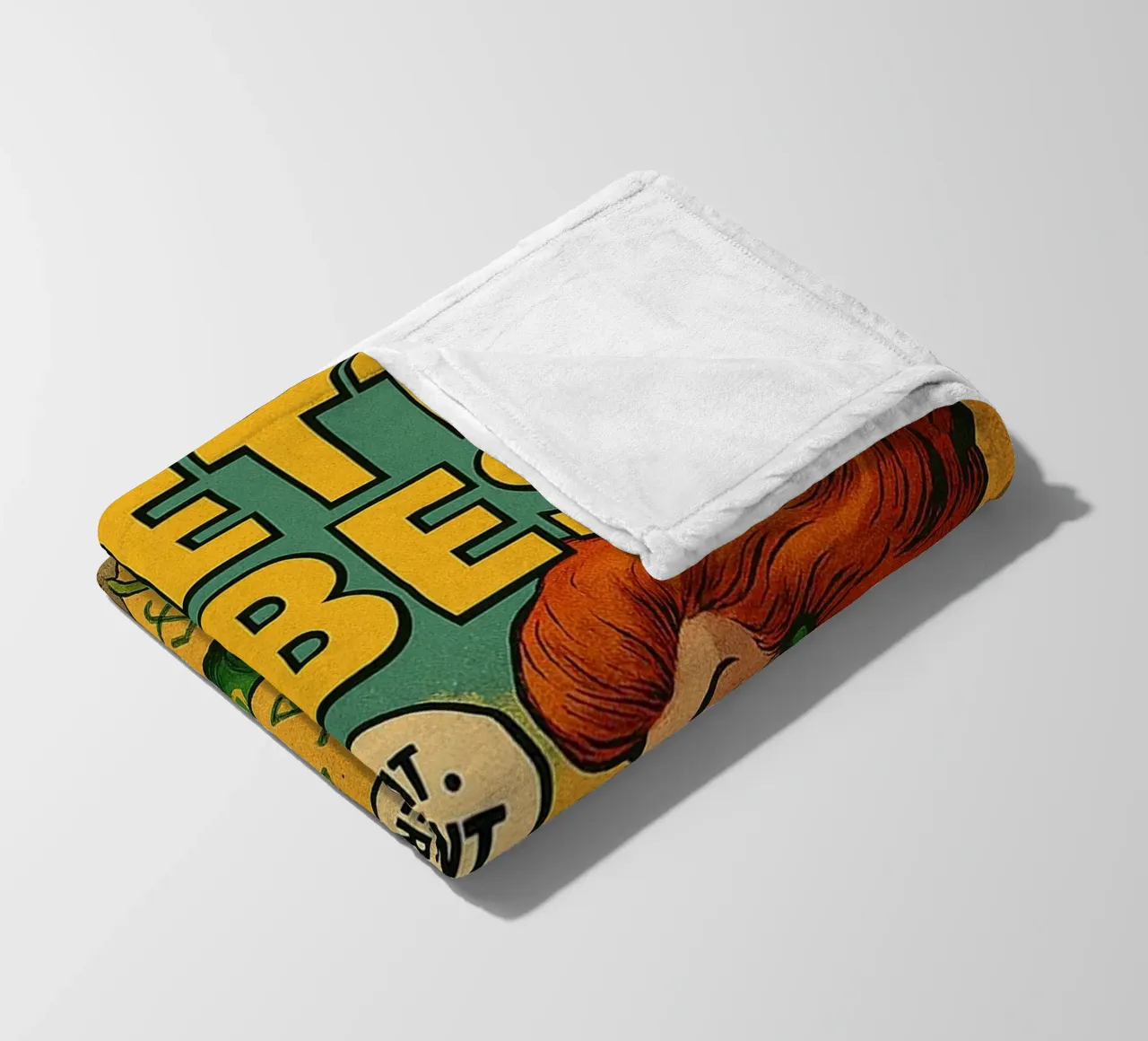 ROSETTA PUBES - Fresh Supes On The Block Fleecedecke von Vintage Van Gogh