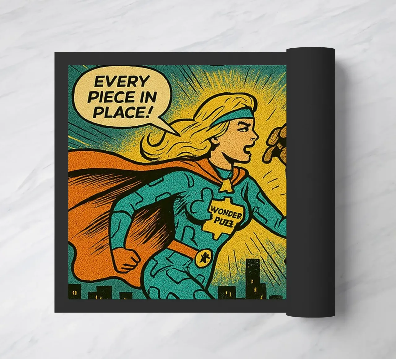 WONDER PUZZ - Fresh Supes On The Block zerbino da Vintage Van Gogh