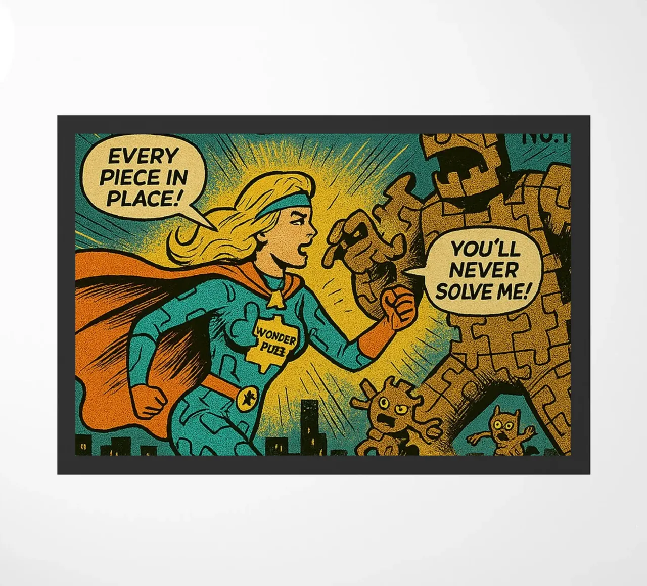 WONDER PUZZ - Fresh Supes On The Block zerbino da Vintage Van Gogh