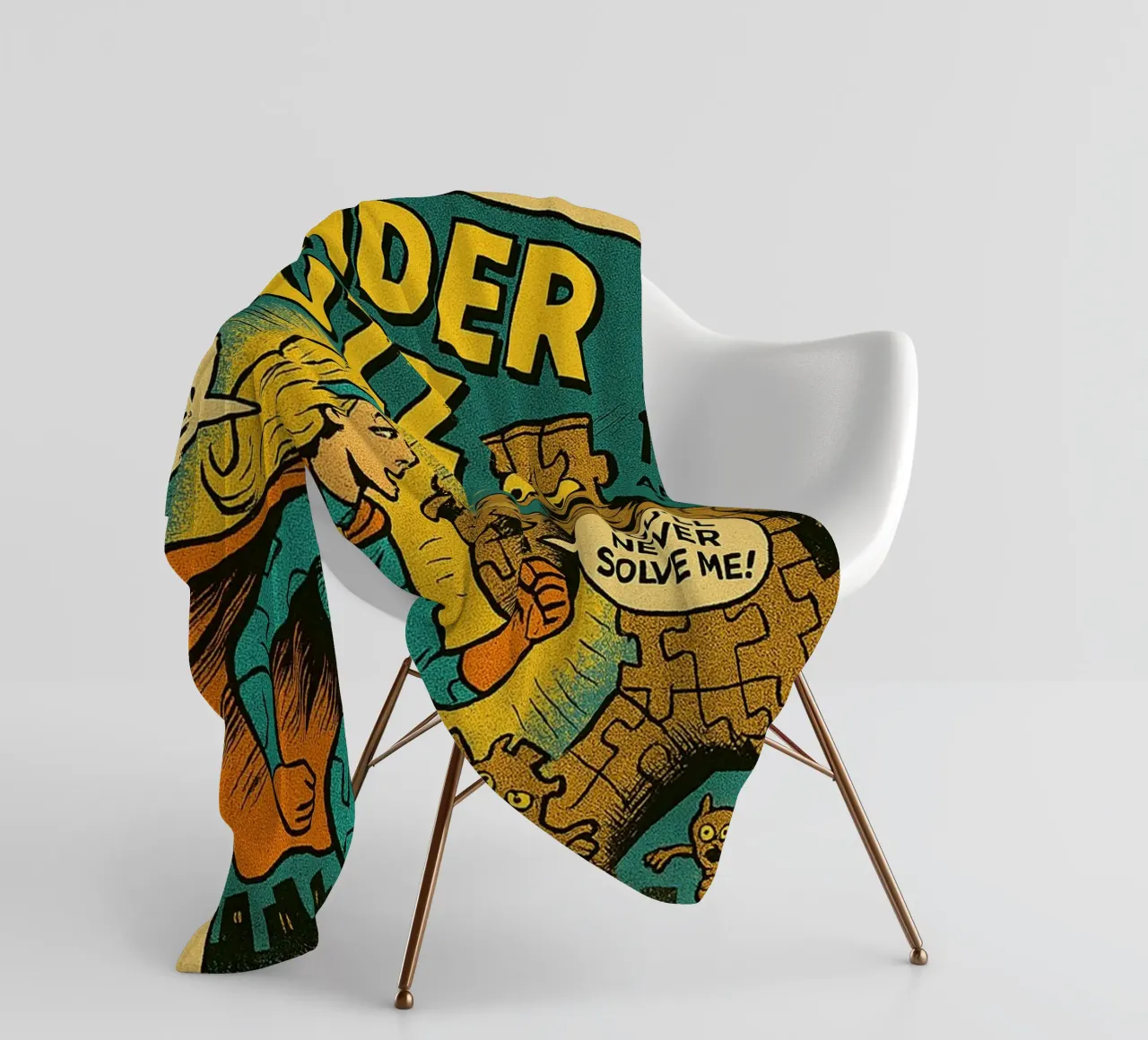 WONDER PUZZ - Fresh Supes On The Block coperta in pile da Vintage Van Gogh