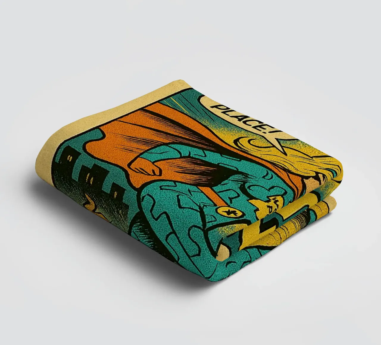WONDER PUZZ - Fresh Supes On The Block asciugamano da bagno da Vintage Van Gogh