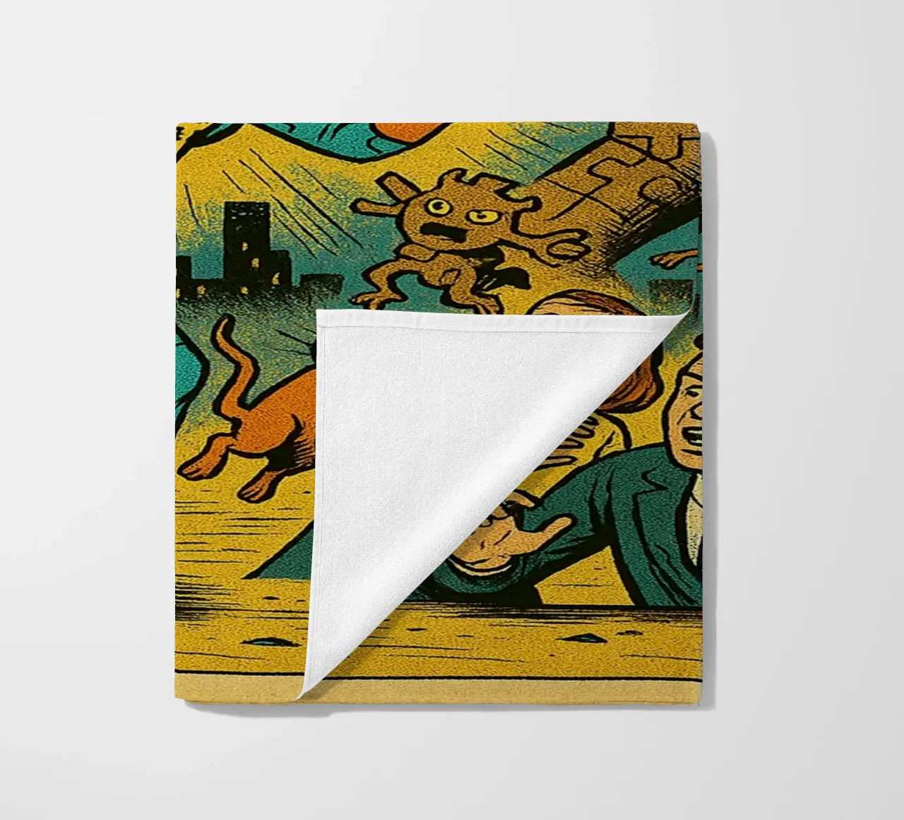 WONDER PUZZ - Fresh Supes On The Block telo mare da Vintage Van Gogh