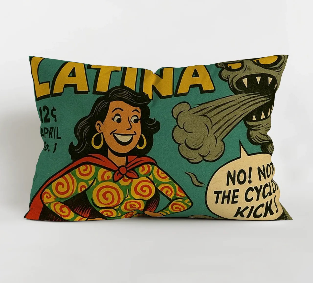QUEEF LATINA - Fresh Supes On The Block cuscino da Vintage Van Gogh
