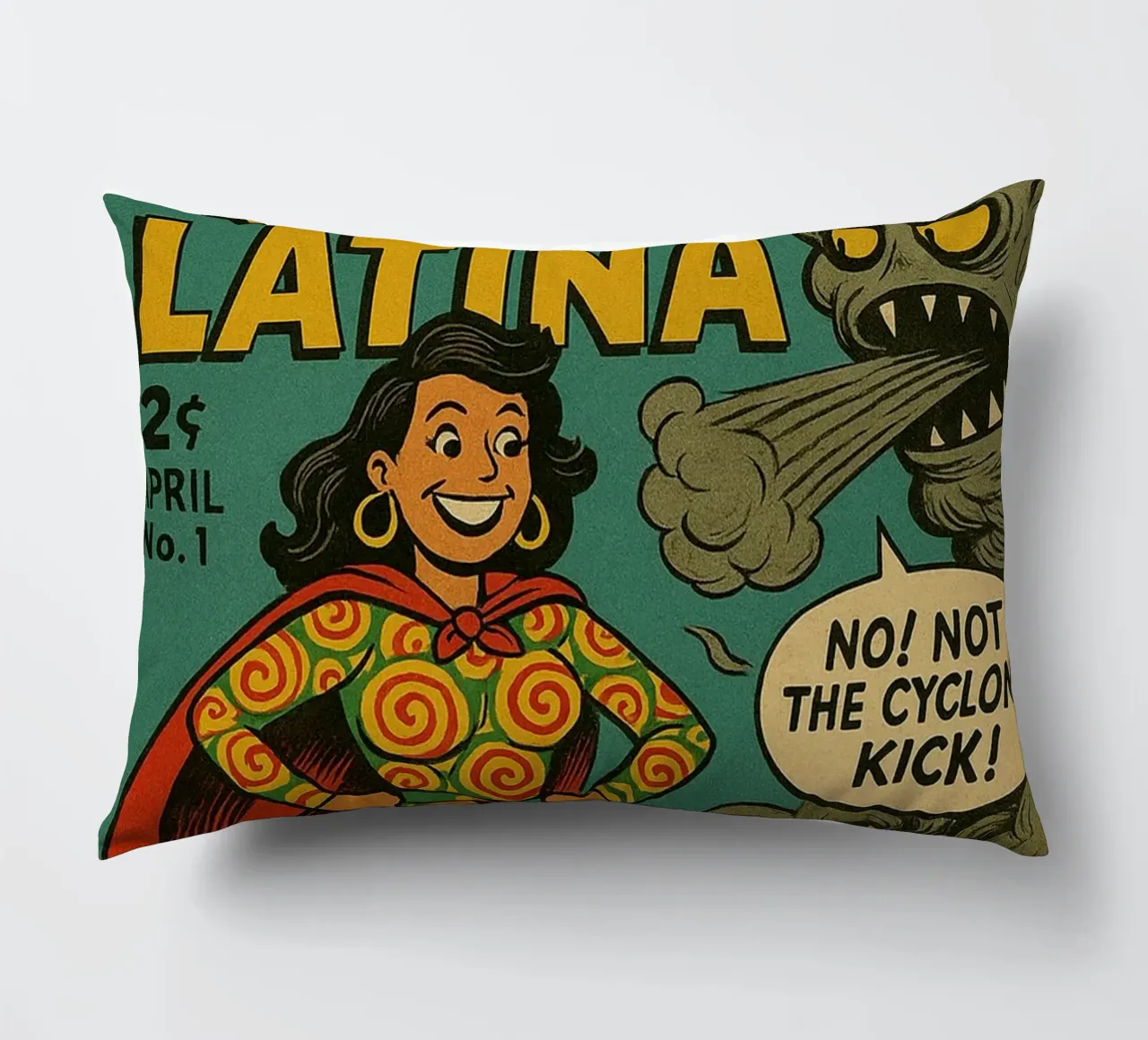 QUEEF LATINA - Fresh Supes On The Block cuscino da Vintage Van Gogh