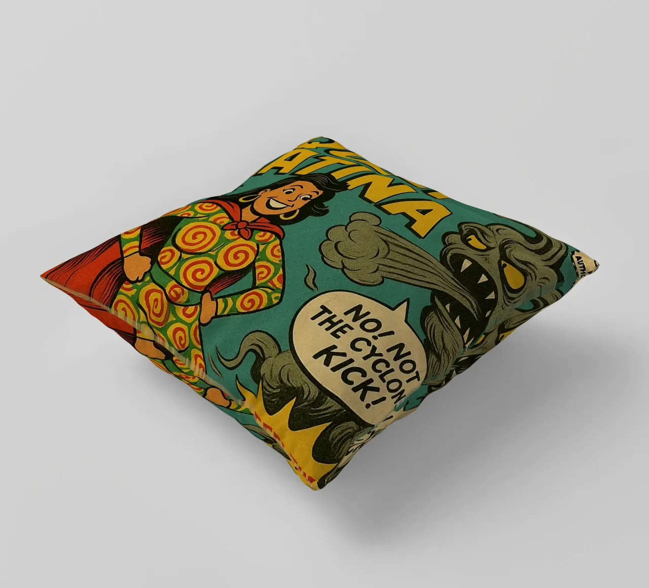 QUEEF LATINA - Fresh Supes On The Block cuscino da Vintage Van Gogh