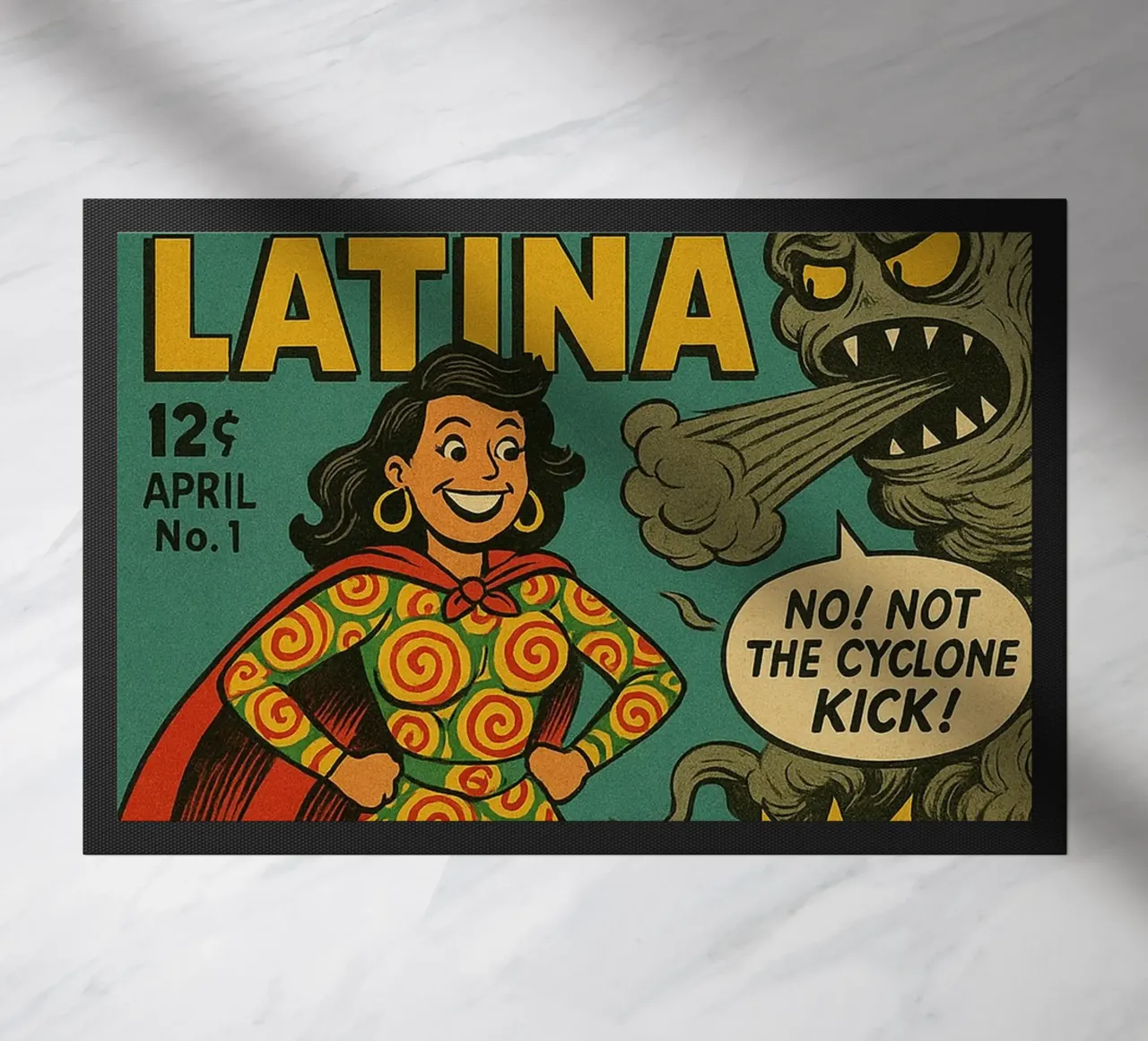 QUEEF LATINA - Fresh Supes On The Block zerbino da Vintage Van Gogh
