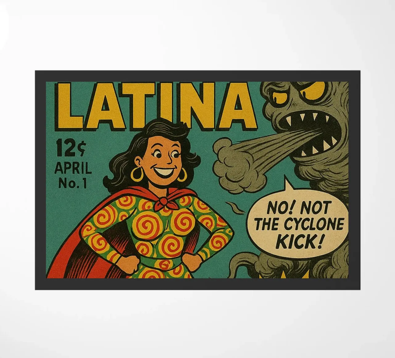QUEEF LATINA - Fresh Supes On The Block zerbino da Vintage Van Gogh