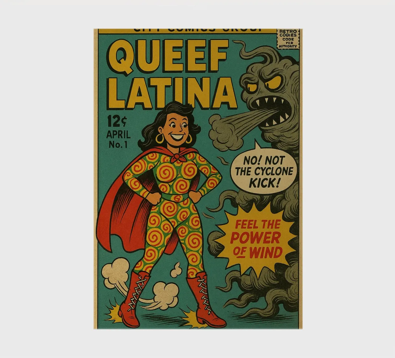 QUEEF LATINA - Fresh Supes On The Block diario da Vintage Van Gogh
