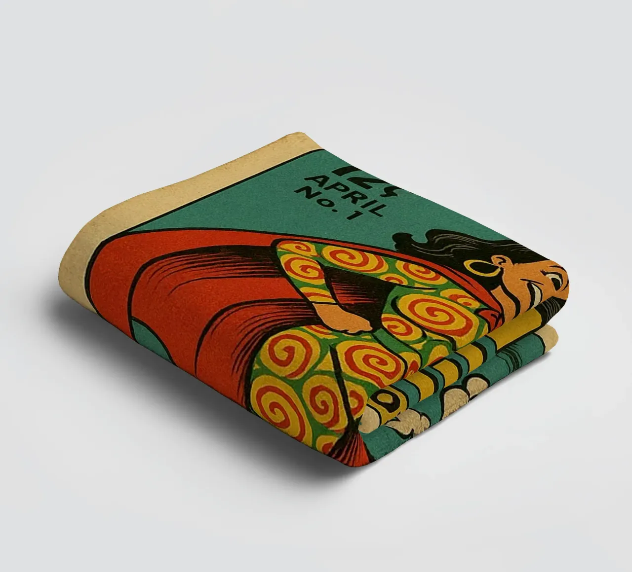QUEEF LATINA - Fresh Supes On The Block asciugamano da bagno da Vintage Van Gogh