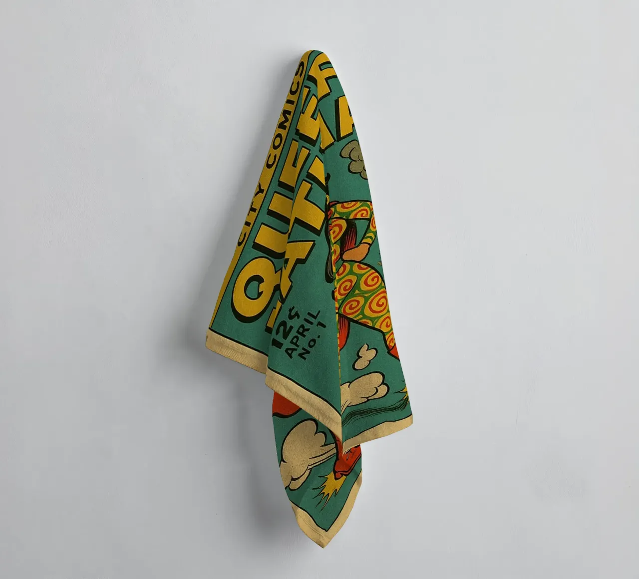 QUEEF LATINA - Fresh Supes On The Block asciugamano da bagno da Vintage Van Gogh