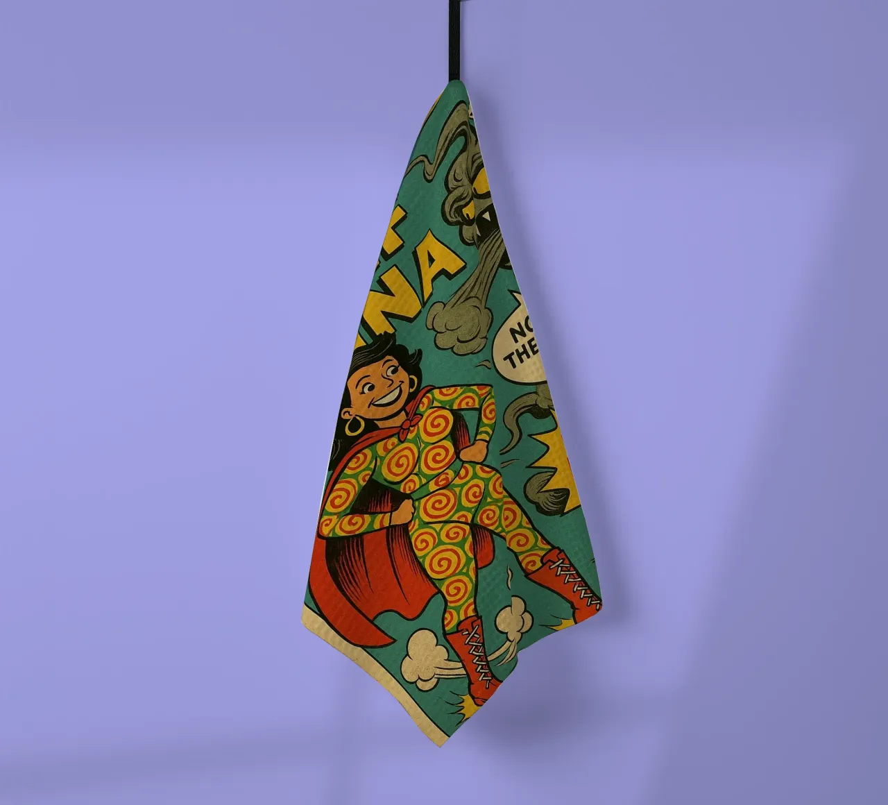QUEEF LATINA - Fresh Supes On The Block canovaccio da cucina da Vintage Van Gogh