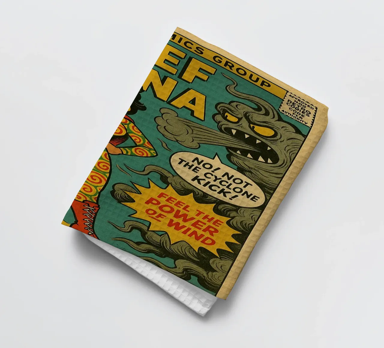 QUEEF LATINA - Fresh Supes On The Block canovaccio da cucina da Vintage Van Gogh
