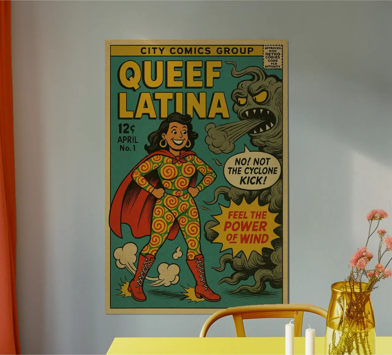 QUEEF LATINA - Fresh Supes On The Block carta hahnemühle da Vintage Van Gogh