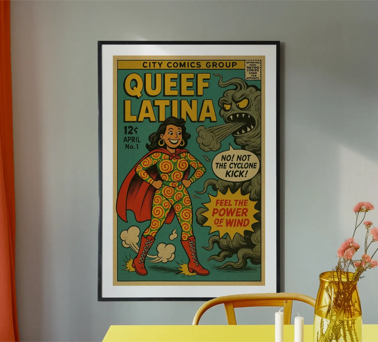 QUEEF LATINA - Fresh Supes On The Block carta hahnemühle da Vintage Van Gogh