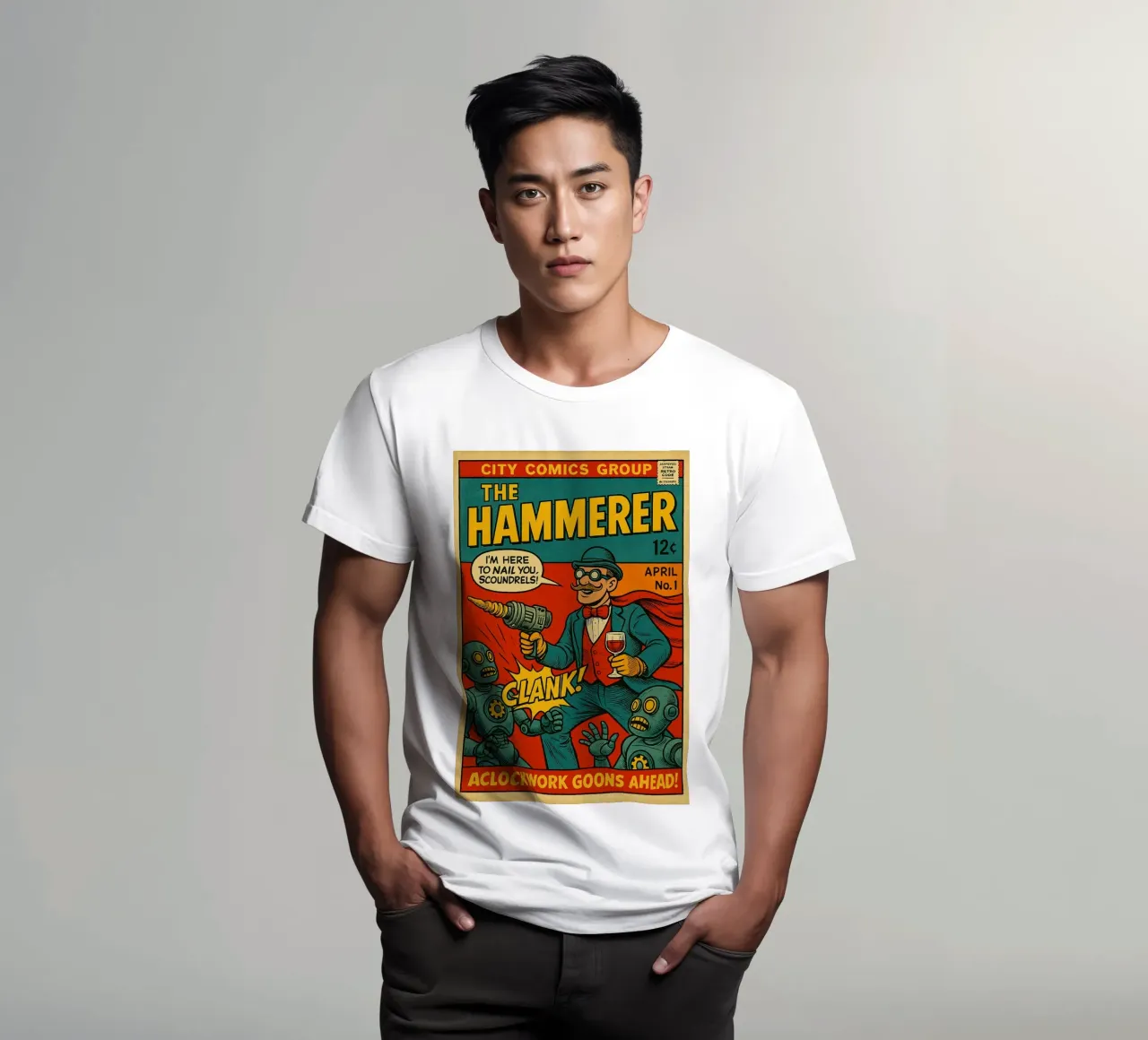 THE HAMMERER - Fresh Supes On The Block T-Shirt von Vintage Van Gogh