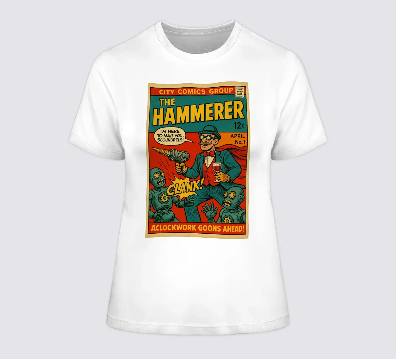 THE HAMMERER - Fresh Supes On The Block t-shirt da donna da Vintage Van Gogh