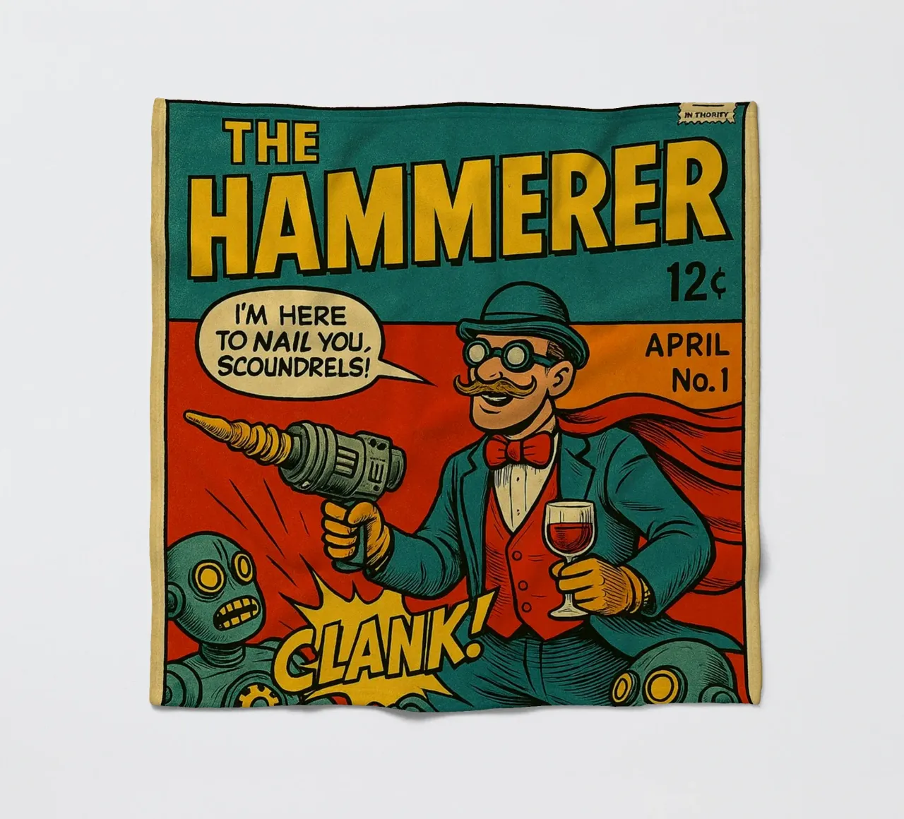 THE HAMMERER - Fresh Supes On The Block Fleecedecke von Vintage Van Gogh