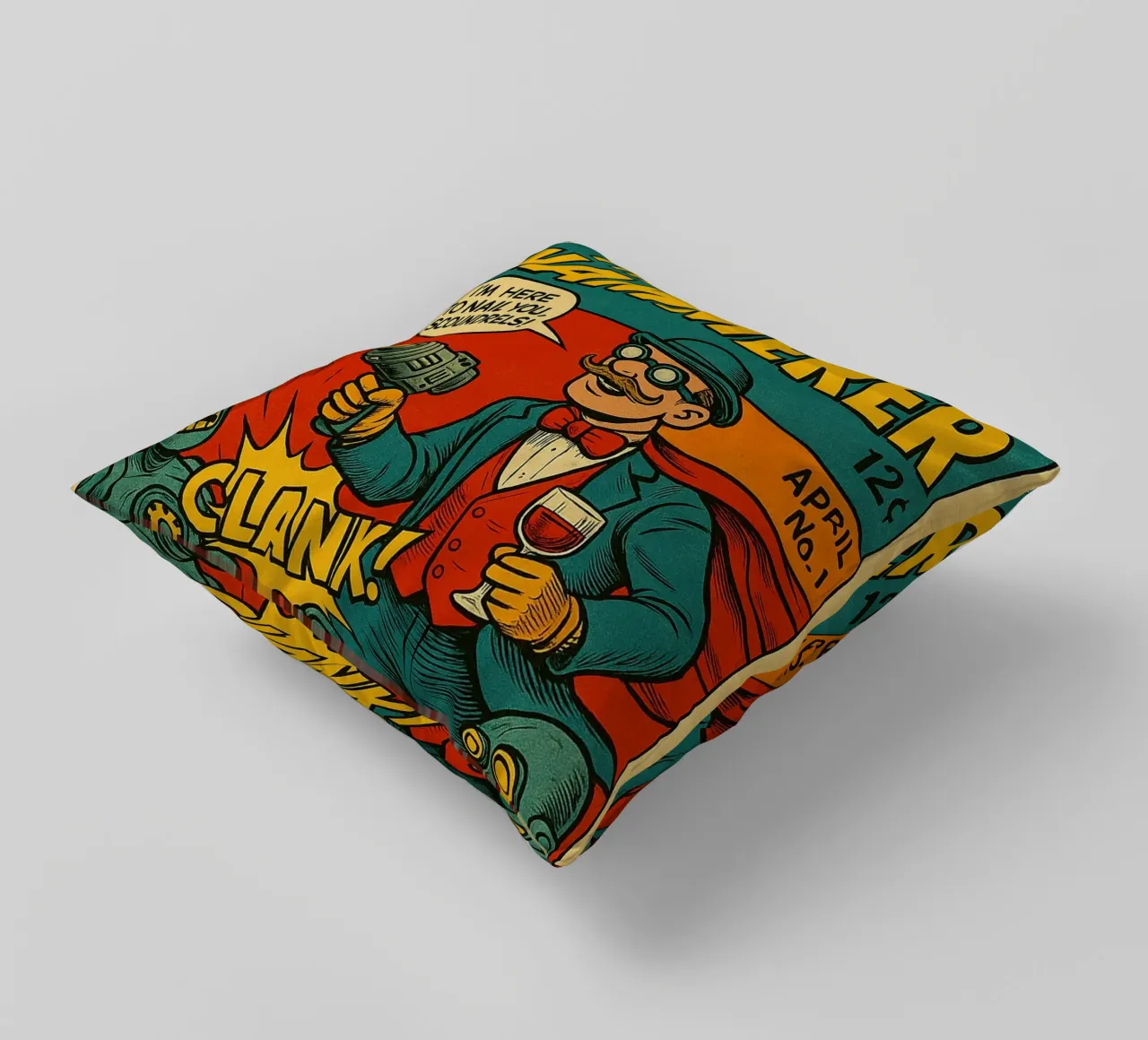 THE HAMMERER - Fresh Supes On The Block cuscino da Vintage Van Gogh
