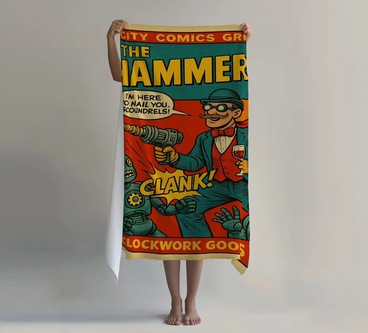 THE HAMMERER - Fresh Supes On The Block telo mare da Vintage Van Gogh