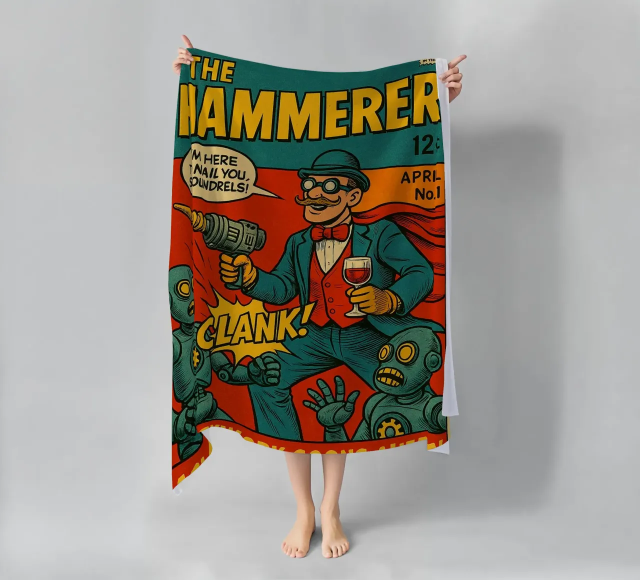 THE HAMMERER - Fresh Supes On The Block telo mare da Vintage Van Gogh