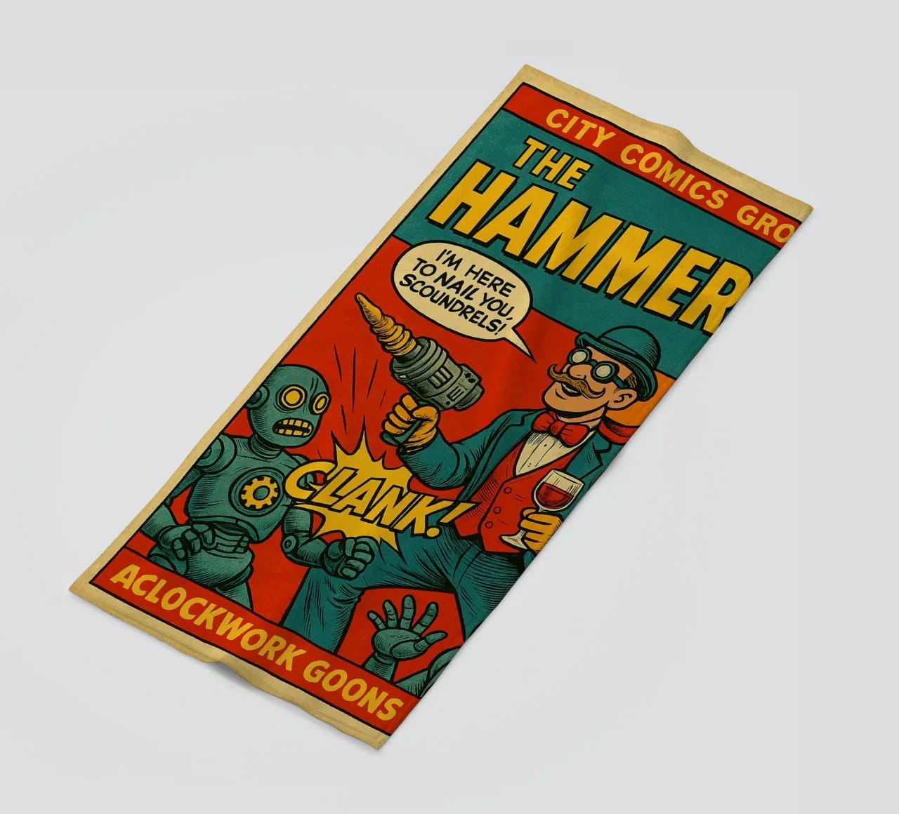 THE HAMMERER - Fresh Supes On The Block telo mare da Vintage Van Gogh