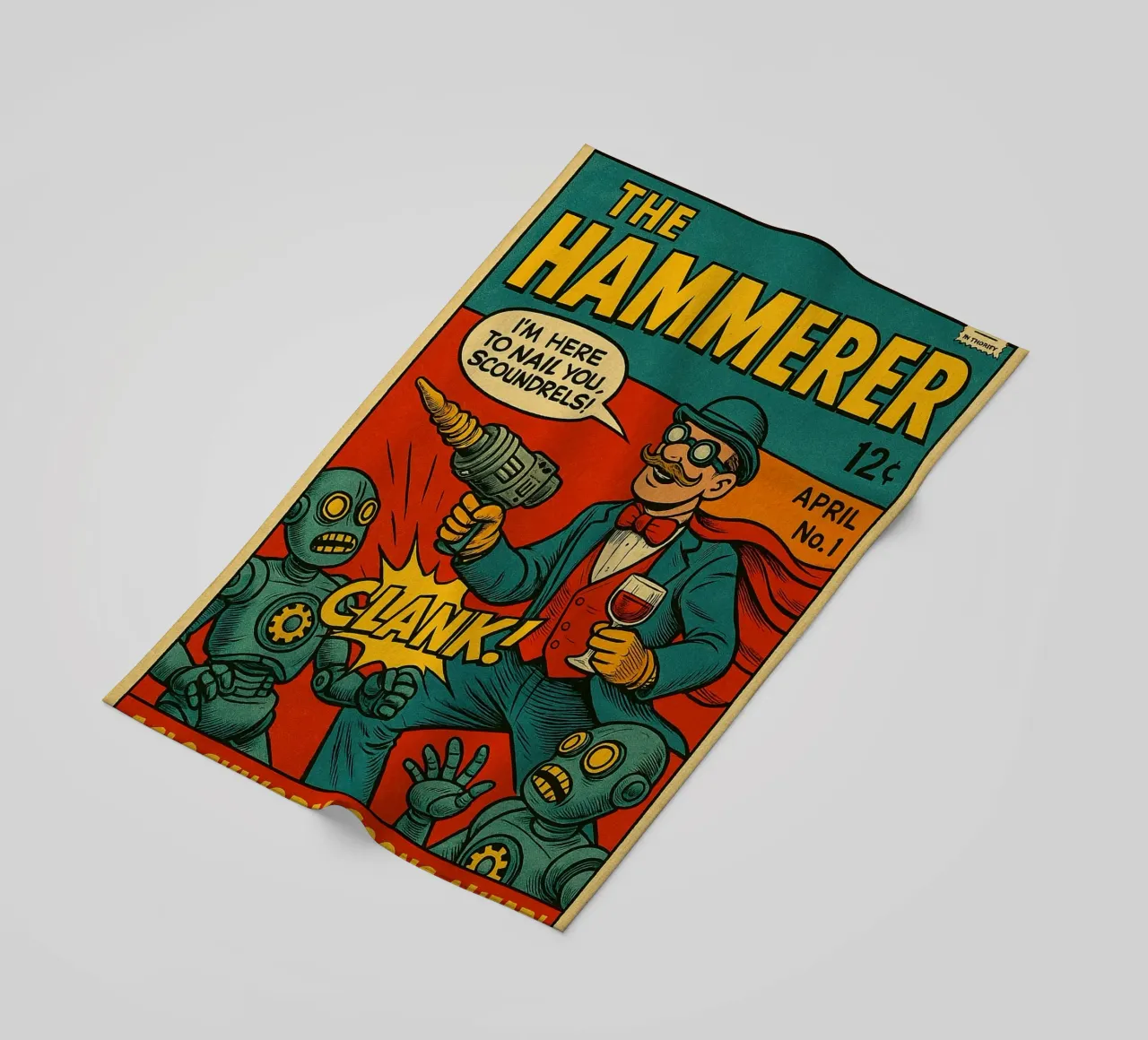 THE HAMMERER - Fresh Supes On The Block telo mare da Vintage Van Gogh