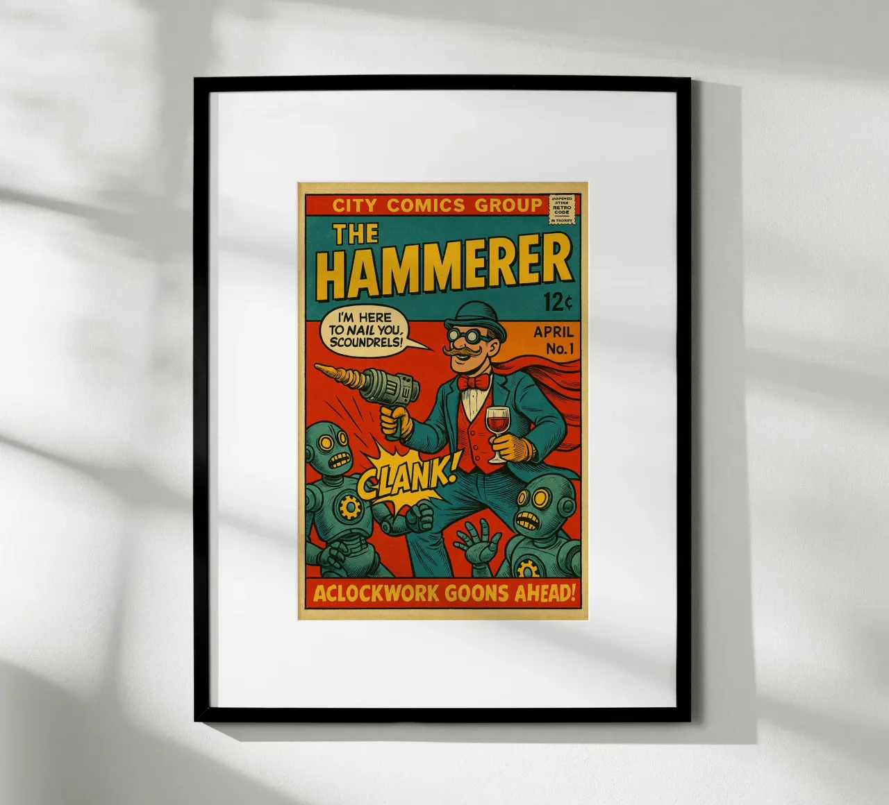 THE HAMMERER - Fresh Supes On The Block Hahnemühle von Vintage Van Gogh