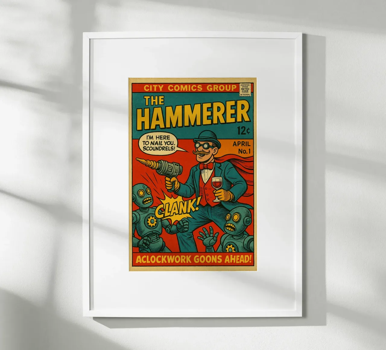 THE HAMMERER - Fresh Supes On The Block Hahnemühle von Vintage Van Gogh