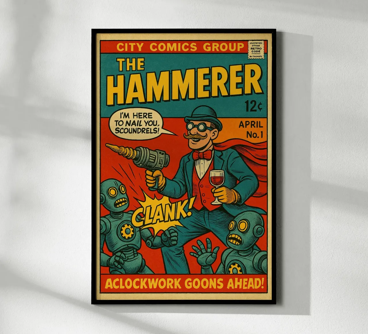 THE HAMMERER - Fresh Supes On The Block Hahnemühle von Vintage Van Gogh
