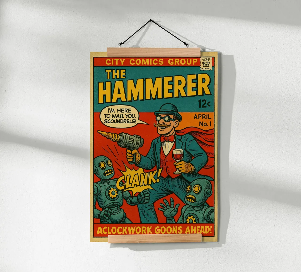 THE HAMMERER - Fresh Supes On The Block carta hahnemühle da Vintage Van Gogh