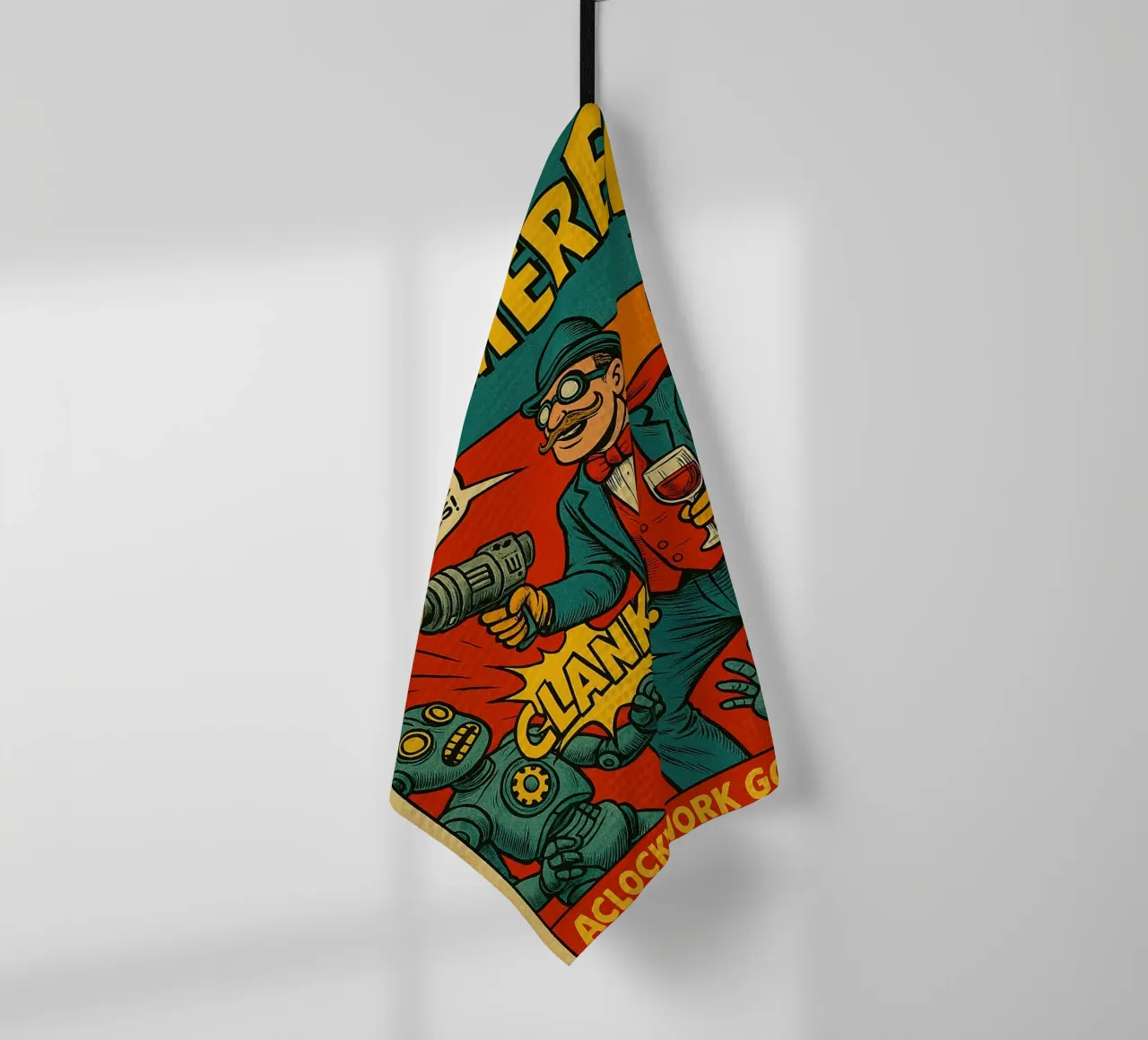 THE HAMMERER - Fresh Supes On The Block torchon de Vintage Van Gogh