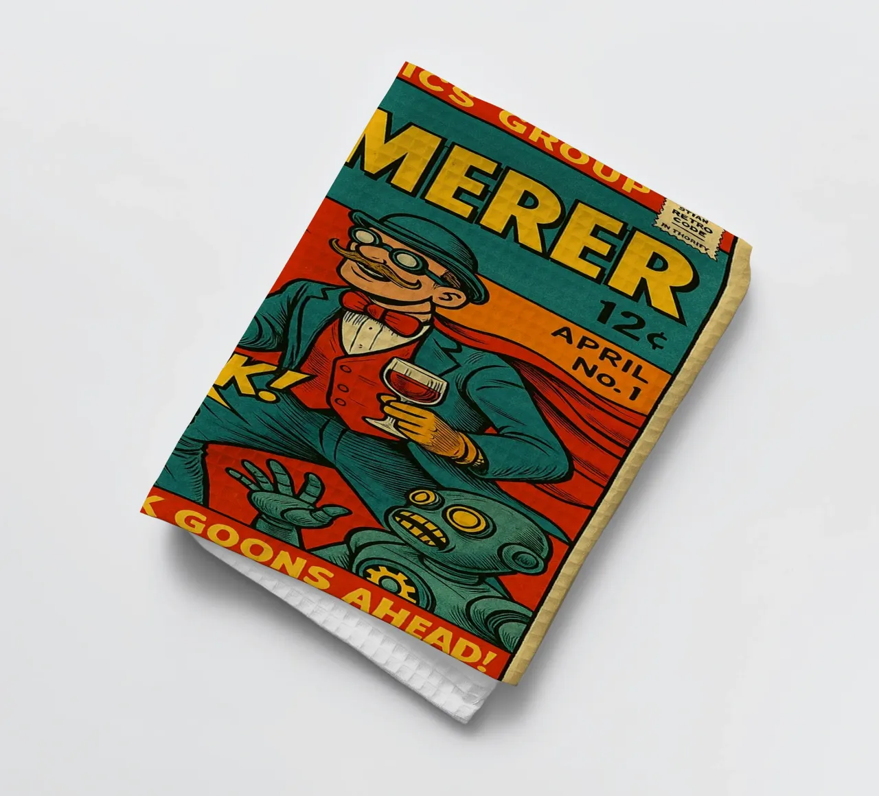 THE HAMMERER - Fresh Supes On The Block torchon de Vintage Van Gogh