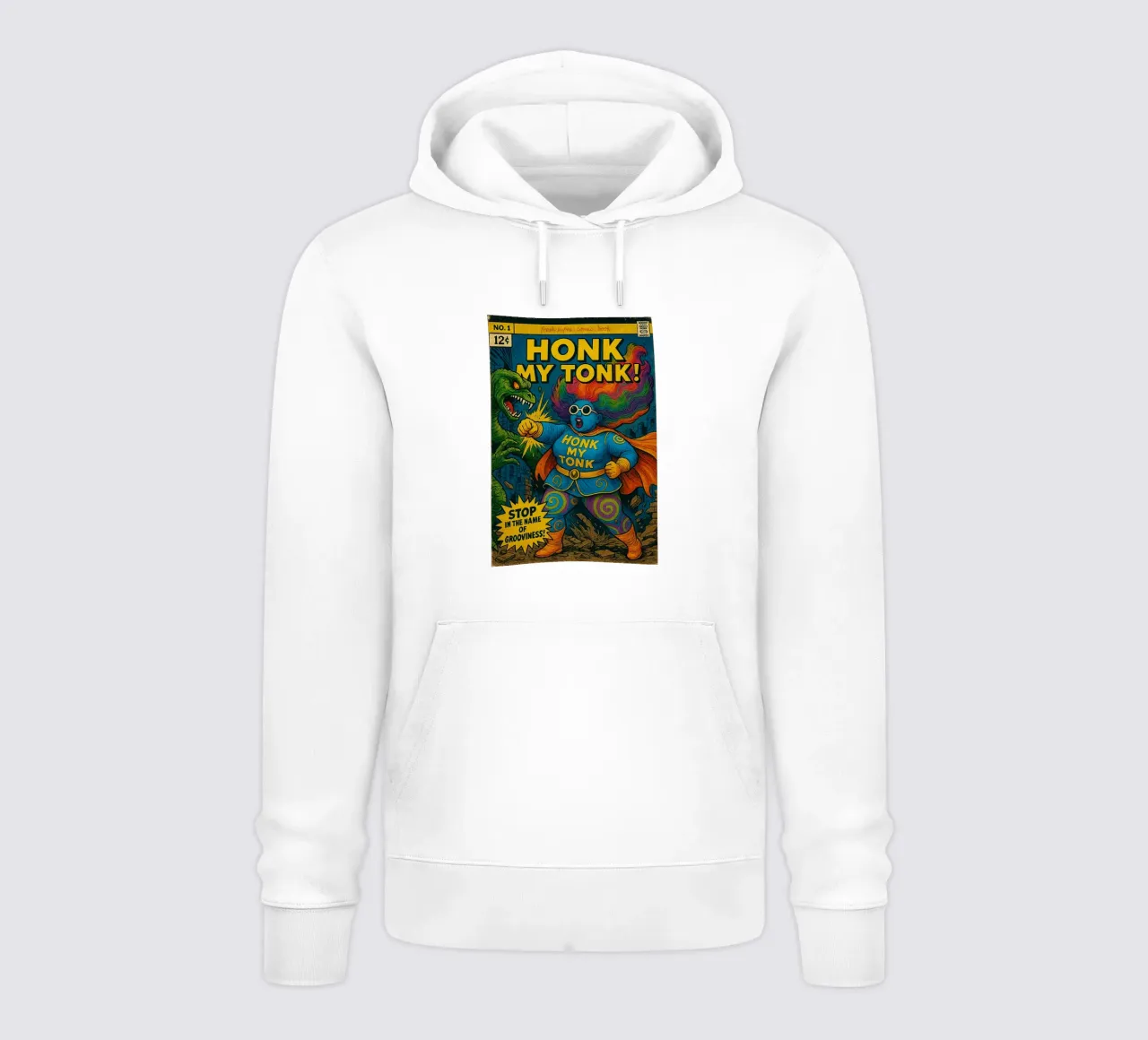 HONK MY TONK - Fresh Supes On The Block felpa con cappuccio da Vintage Van Gogh