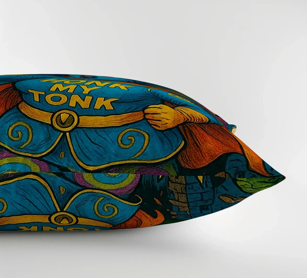 HONK MY TONK - Fresh Supes On The Block cuscino da Vintage Van Gogh