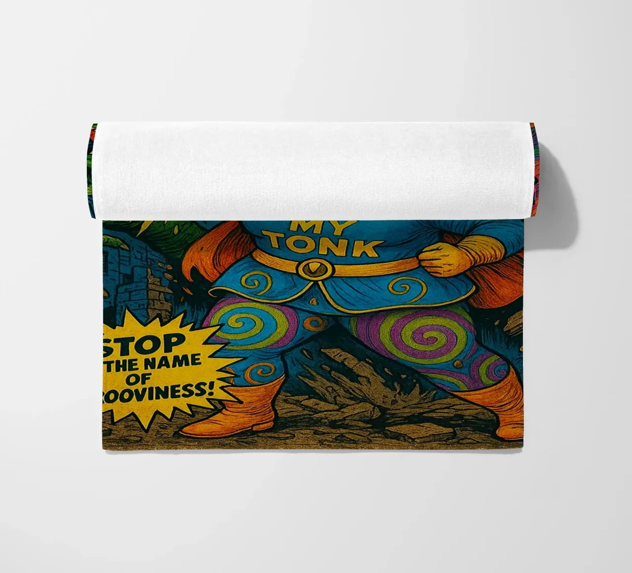 HONK MY TONK - Fresh Supes On The Block telo mare da Vintage Van Gogh