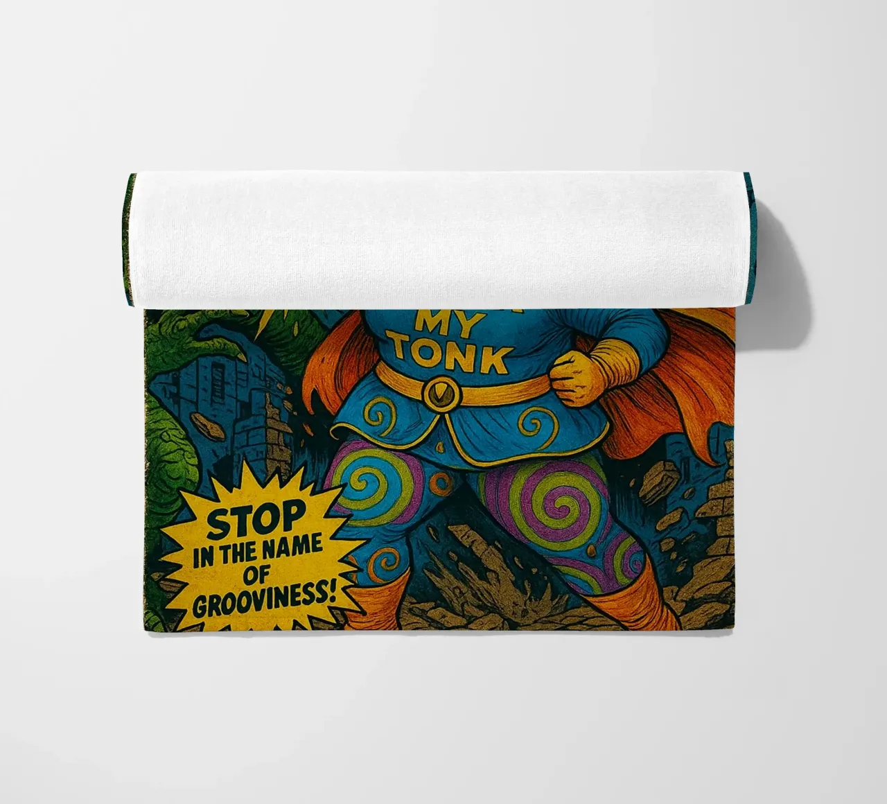 HONK MY TONK - Fresh Supes On The Block telo mare da Vintage Van Gogh