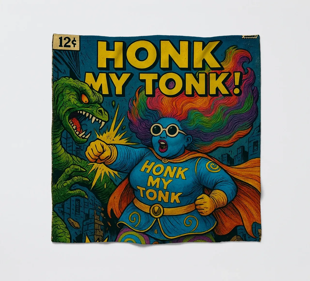 HONK MY TONK - Fresh Supes On The Block coperta in pile da Vintage Van Gogh