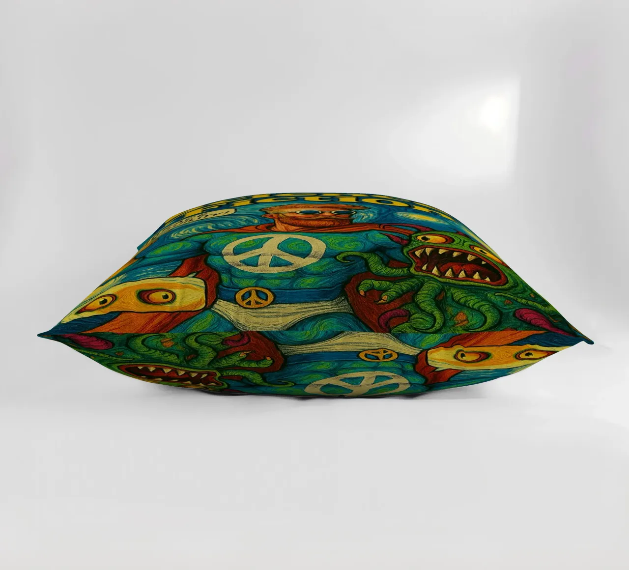 CAPTAIN HORMONY - Fresh Supes On The Block cuscino da Vintage Van Gogh