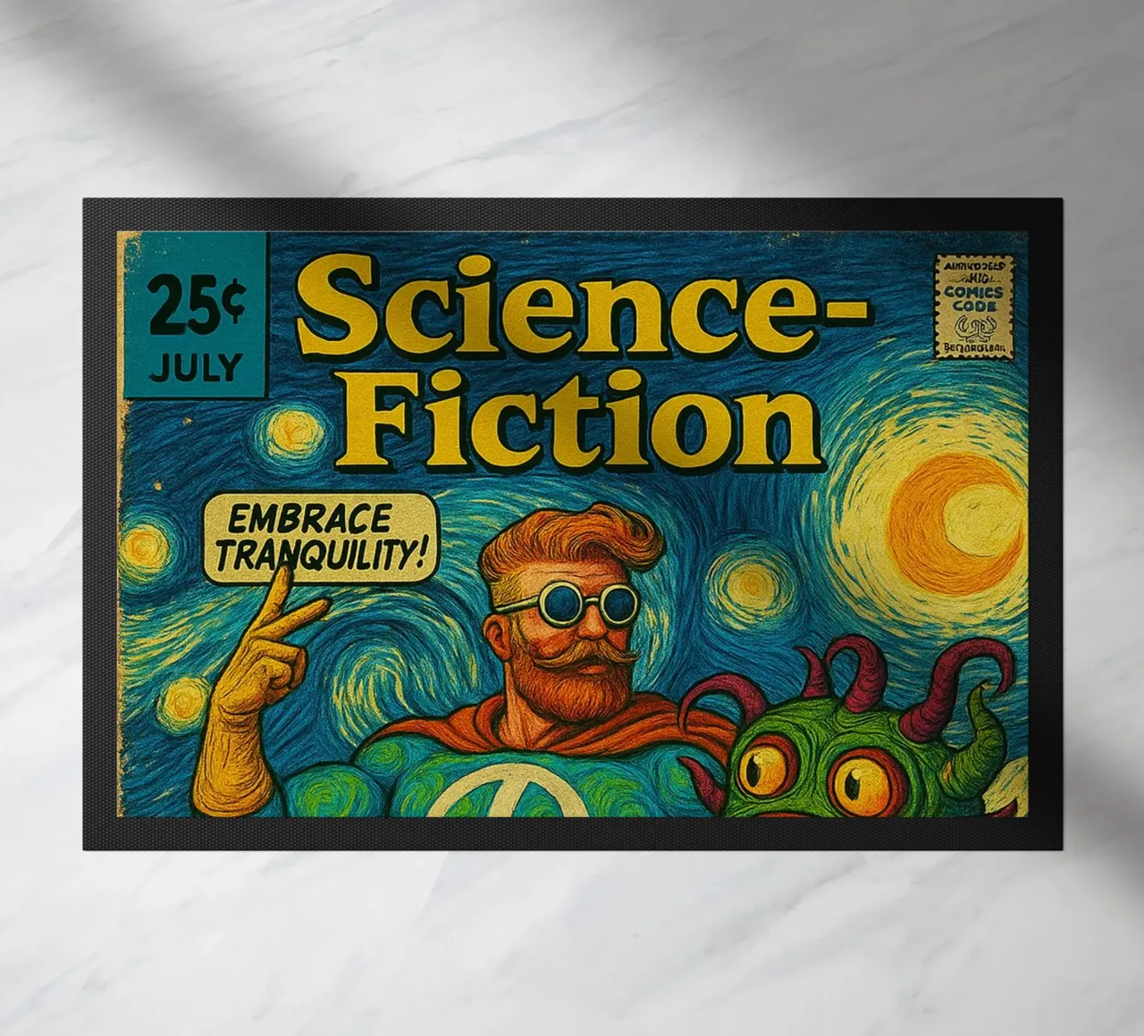 CAPTAIN HORMONY - Fresh Supes On The Block zerbino da Vintage Van Gogh