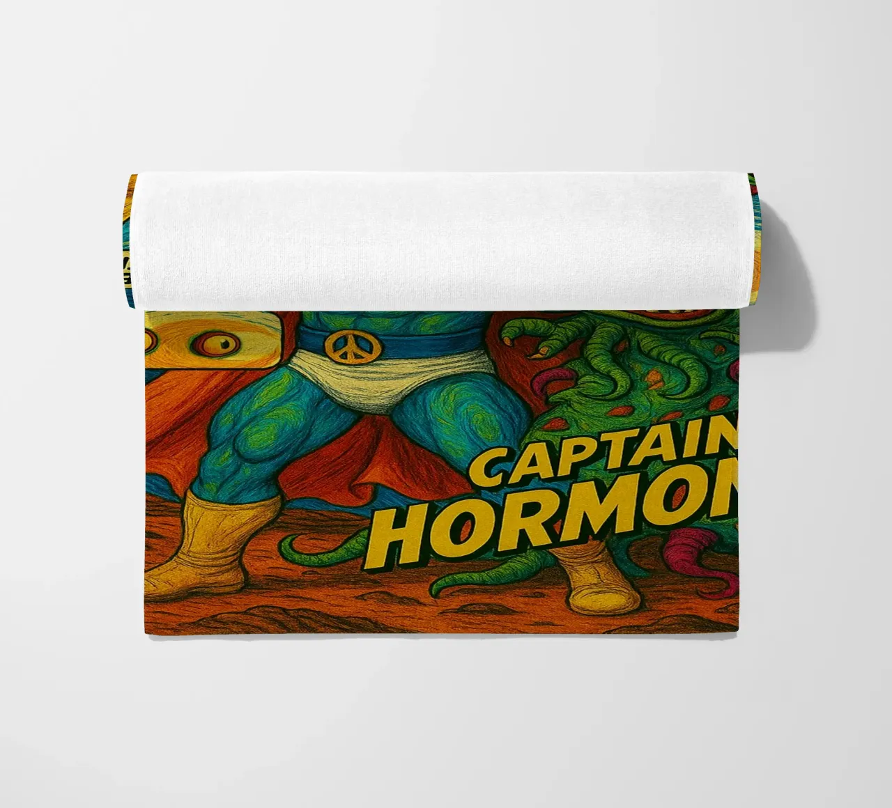 CAPTAIN HORMONY - Fresh Supes On The Block telo mare da Vintage Van Gogh