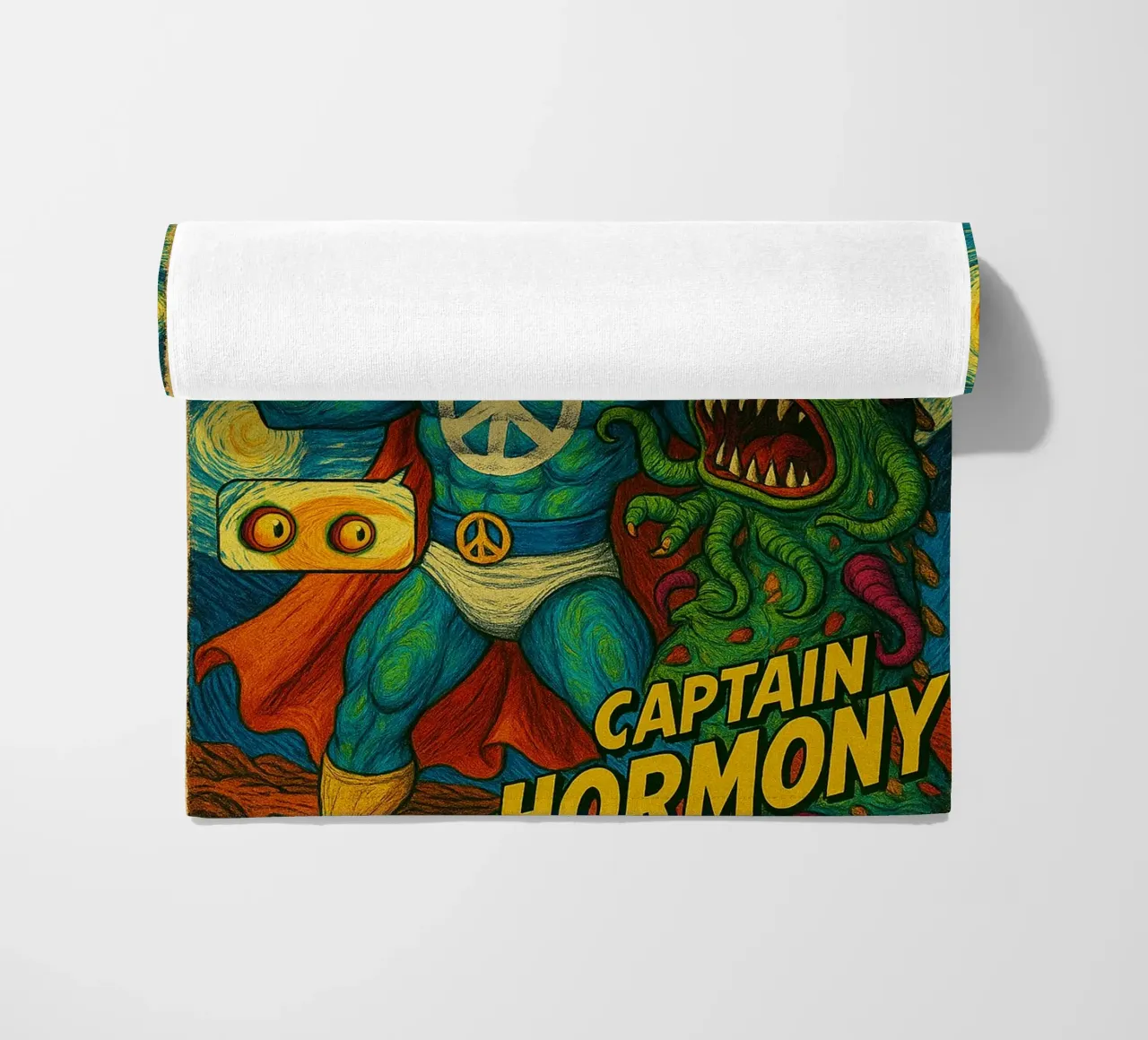 CAPTAIN HORMONY - Fresh Supes On The Block telo mare da Vintage Van Gogh