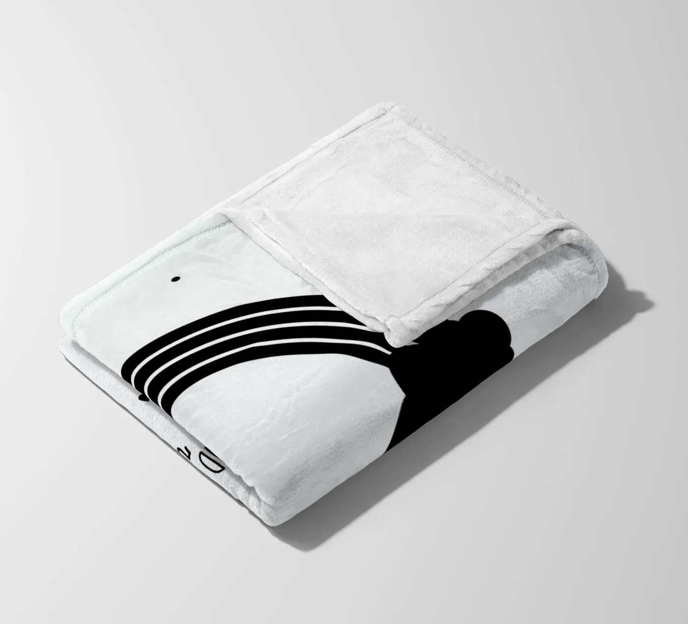 Rainbow fleece blanket by Evita Witzenhausen