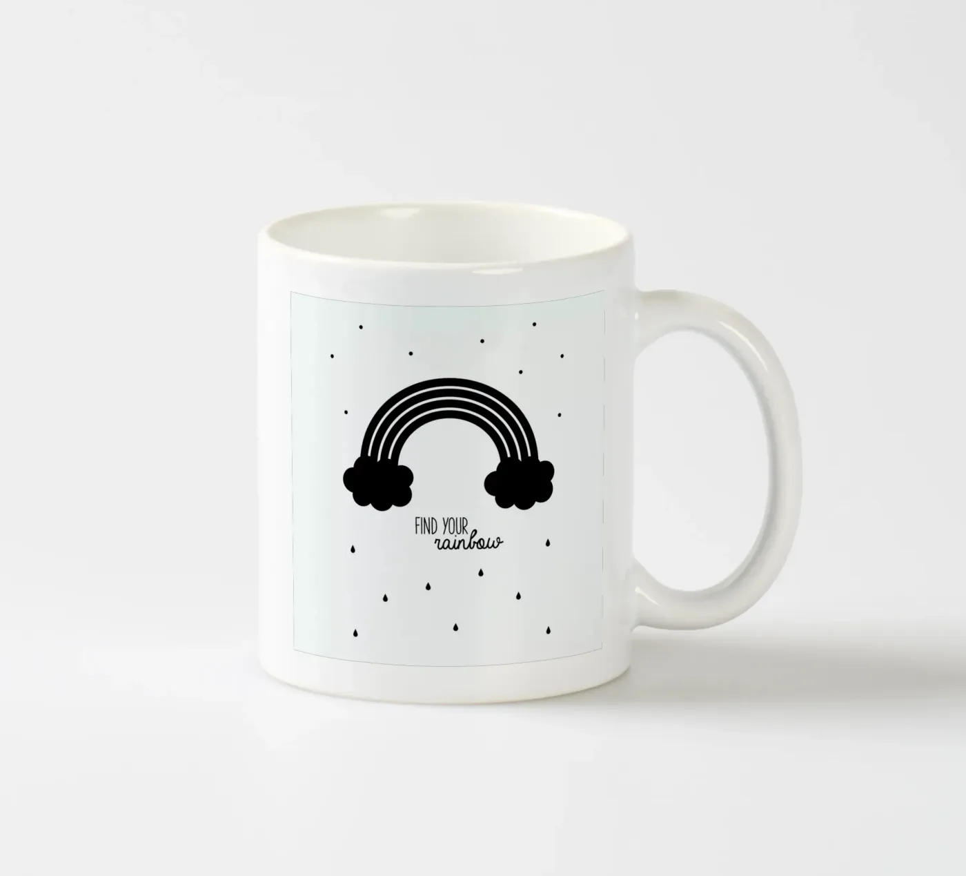 Rainbow keramische mok van Evita Witzenhausen