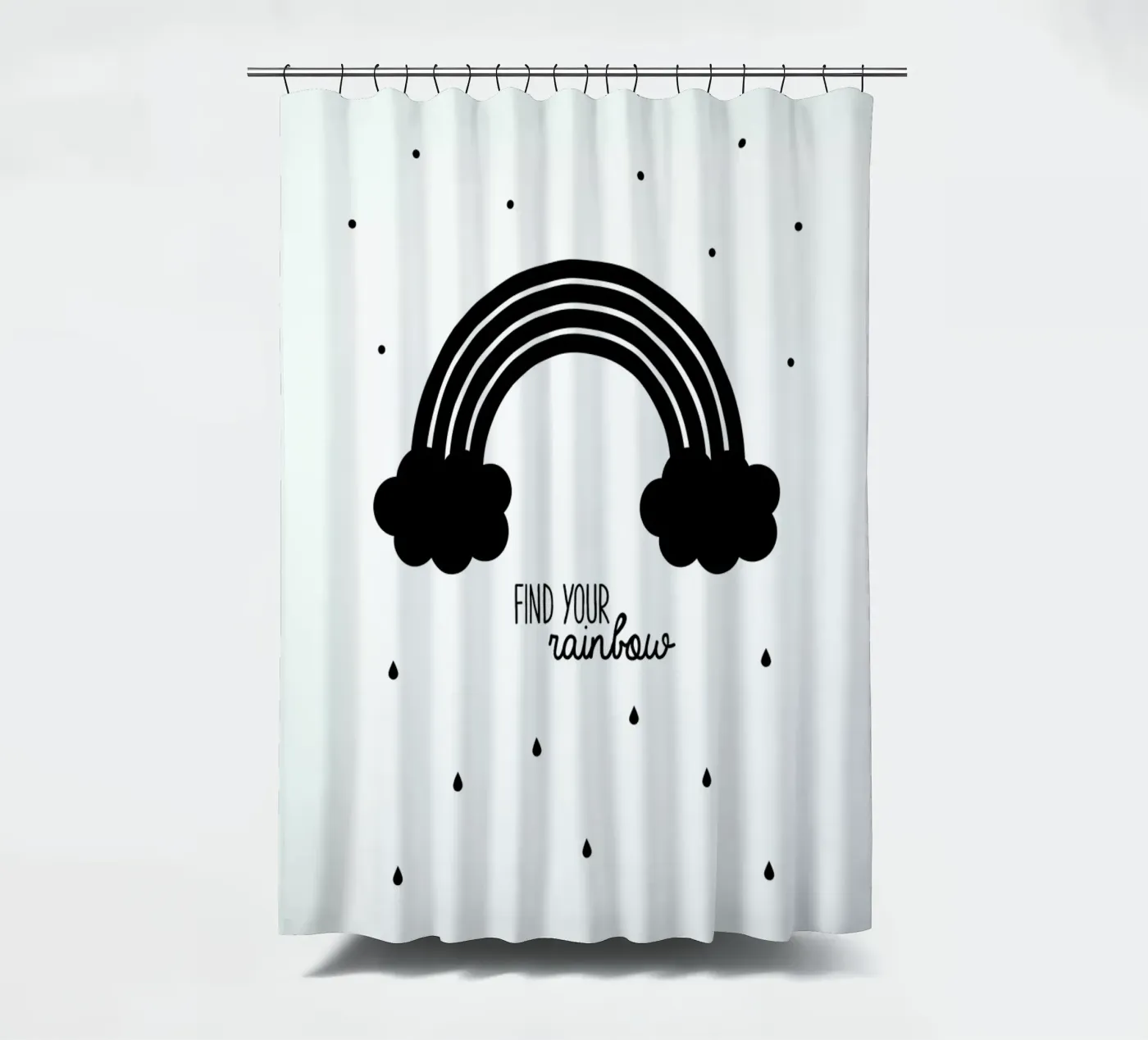 Rainbow Duschvorhang von Evita Witzenhausen