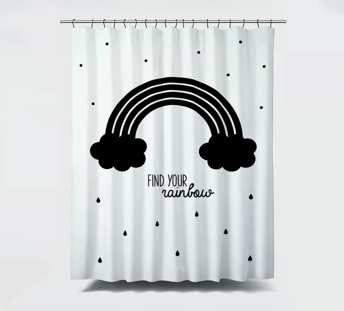 Rainbow Duschvorhang von Evita Witzenhausen